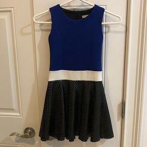 Sally Miller Couture Girls’ Faux Leather Dress 7/8